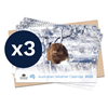 Australian Weather Calendar 2025 – small flatpack x 3